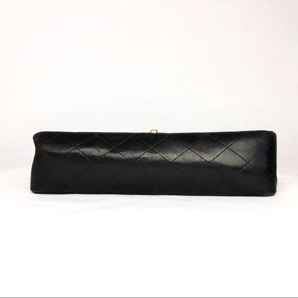 SOLD Chanel Double Flap Medium Black Bag - Picture 3 of 8